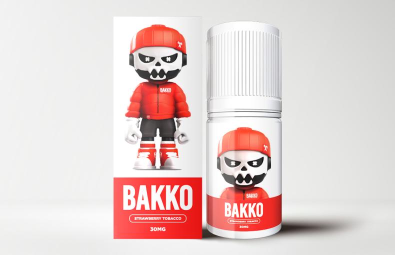 Candyman Bakko Strawberry Tobacco Saltnic 30 ML 30 MG