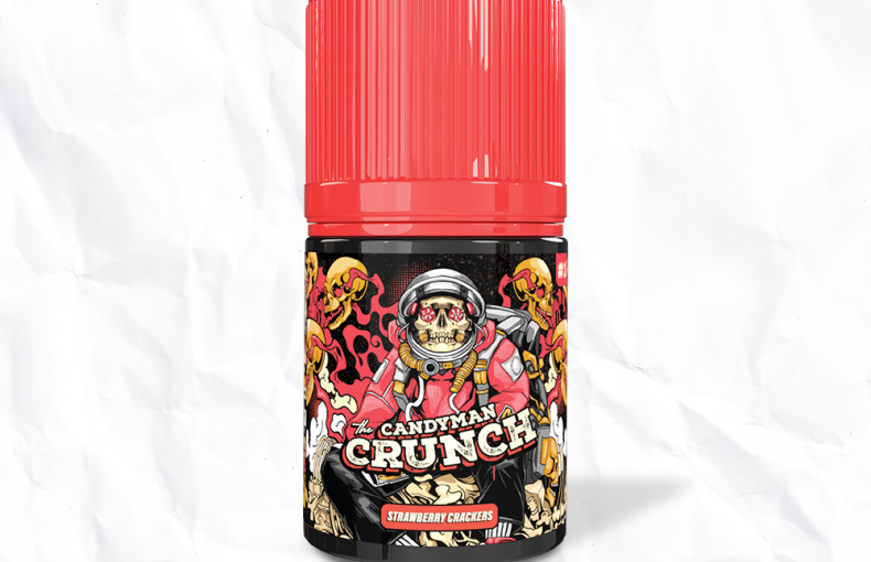 Candyman Crunch Strawberry Crackers Pods Friendly 30 ML 12 MG