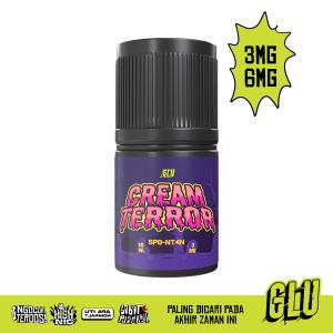 Glu Cream Terror Spontan Freebase 60 ML 3 MG 6 MG