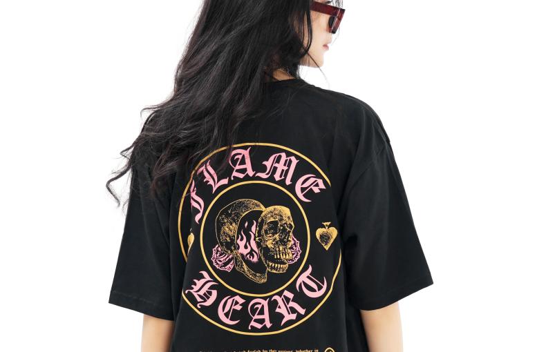 DTA - Baju Flame Earth | T-Shirt Pria Wanita | Baju Distro | Baju Unisex