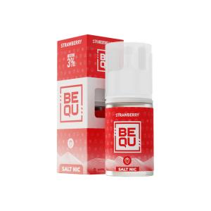 Bequ by Poda Strawberry Saltnic 30 ML 3 MG