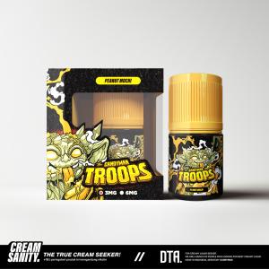 Candyman Troops Peanut Mochi Freebase 60 ML 3 MG 6 MG