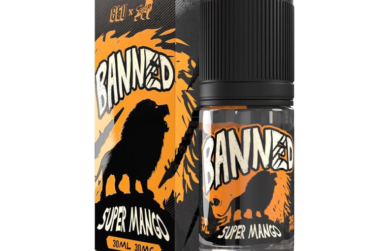 Glu Banned Supermango Saltnic 30 ML 30 MG